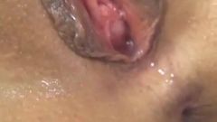 Yoshiki aogiri dostaje spermę w ustach po tym, jak zostaje zerżnięta w ogromnym gan