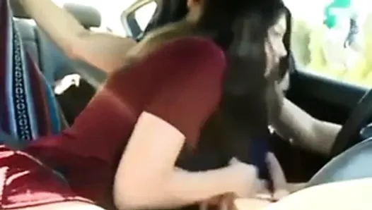 Blowjob while driving