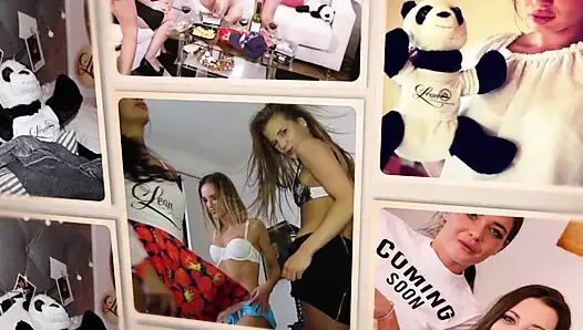 Lola Lara с бесподобной летающей юбкой и крошечные стринги за кулисами, кадры - 4K