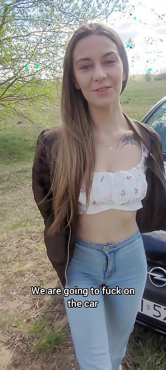 blowjob and sex outdoors