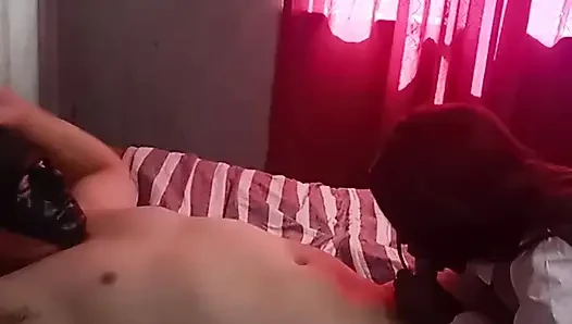 Black teen 18 year old fucked by white step daddy
