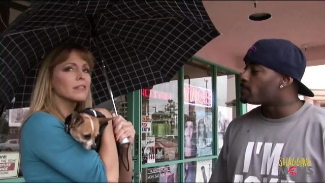 This black stud has the perfect T-shirt on for picking up MILFs