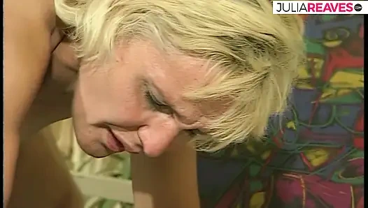 In the Gym the Granny Got Really Horny