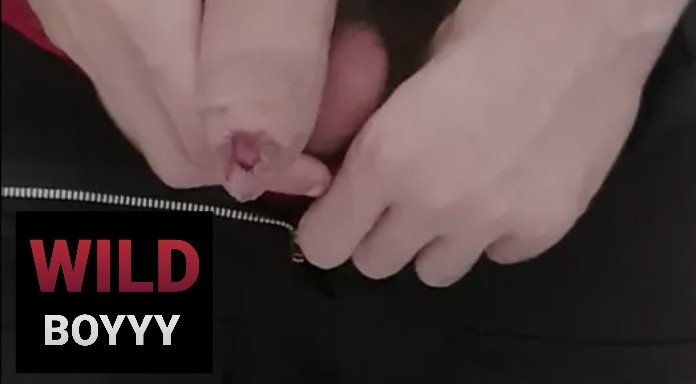 Masturbate at toilet 2