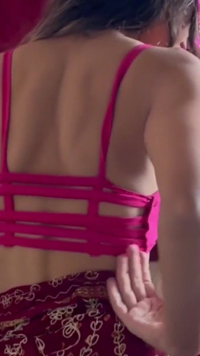 Unforgettable moment from "Indian hottest girl got wild"