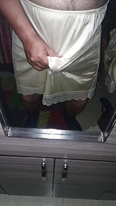 Mischief with my mother-in-law's petticoats