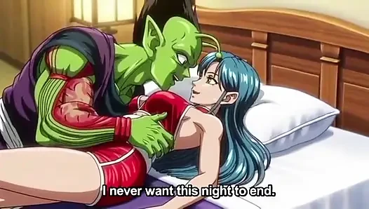 Beautiful milf fucked hard by a monster 3D animation