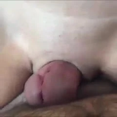 Girlfriend rubbing her pussy on my penis