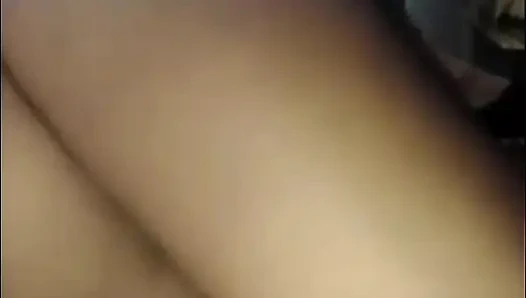 Kocası için bir video çekerken kendini nasıl bir zevk kaydetti