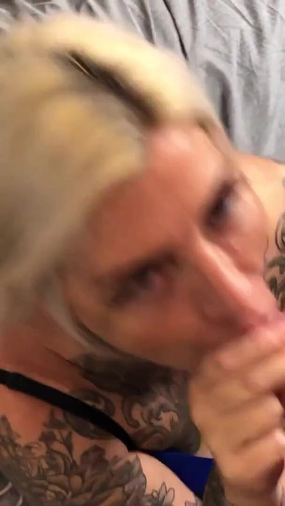 Jaw-dropping moment from "Homemade Milf Blowjob, facefuck and facial"