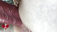 Lilith's Tight Pussy Fuck and Inseminate in Close-up. Alternative View.