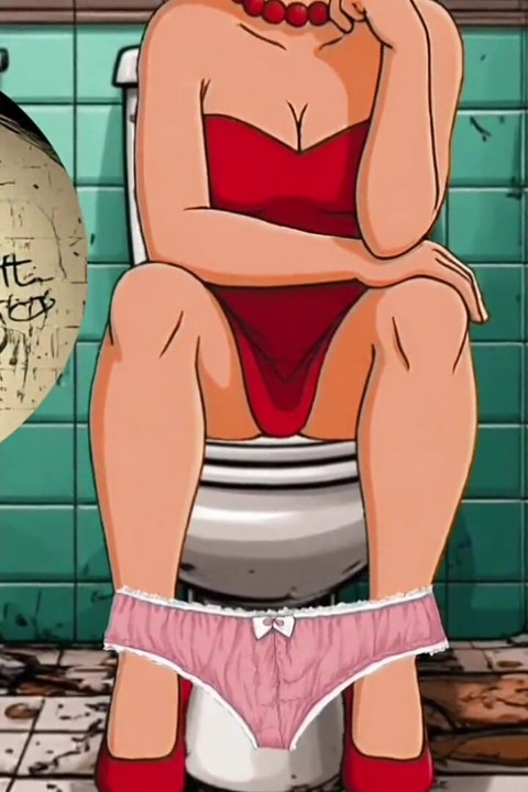 Gloryhole: Married Housewife Fucked in the Mouth and Asshole in a Dirty Public Toilet
