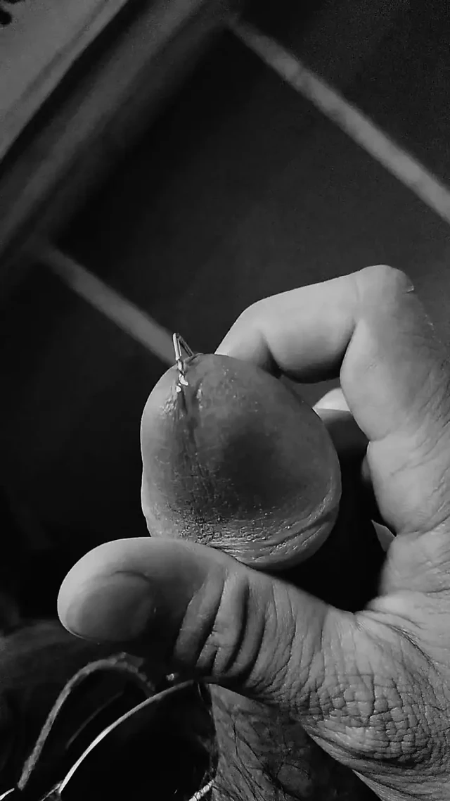 My Indian pierced dick