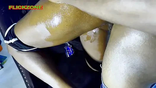 She's Twerking in My Fron, Got Turned on and Fuck Her and Cum Inside Her Pussy