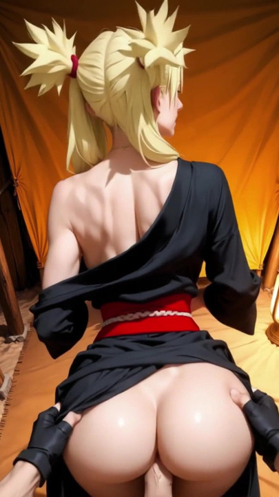 Temari is a slut, she ends up riding a stranger's big cock and getting her pussy wrecked - Anal Sex AI-Generated Content | Clip 1