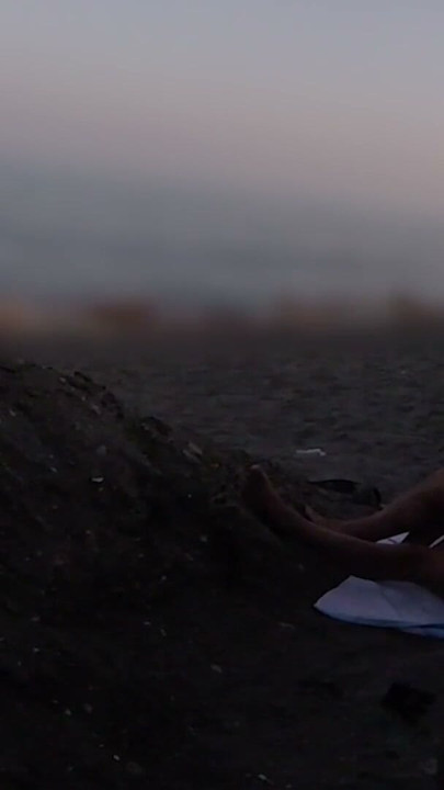 FLASHING my COCK in front of my STEPDAUGHTER in a PUBLIC BEACH and she HELPS me CUMSHOT in front of everyone - REAL… | Clip 2