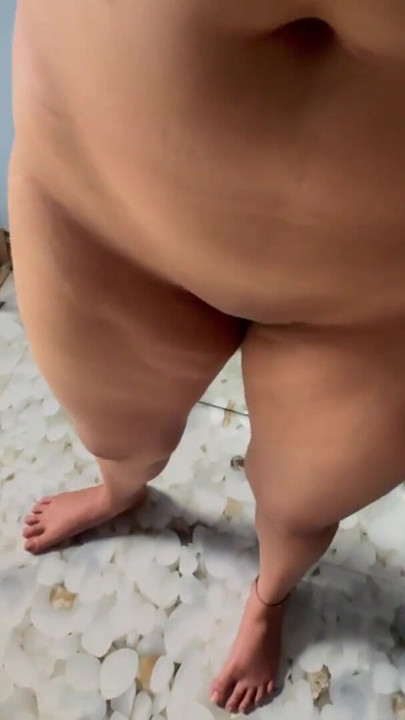 Fucked my neighbour when she was home alone by sneaking on her | Clip 3