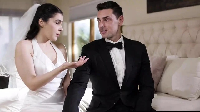 MODERN-DAY SINS - Groomsman Assfucks Best Buddy's Wife Valentina Nappi In Marital Bed On Wedding Day