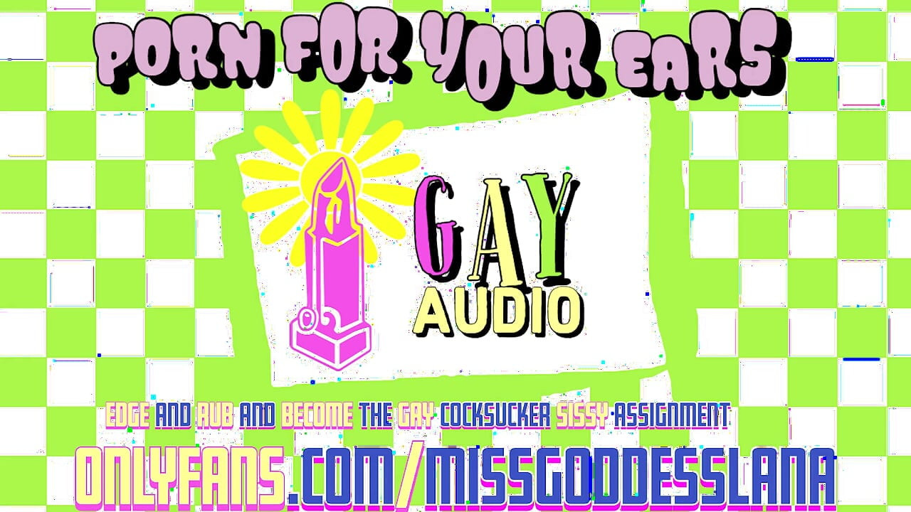 Edge and Rub and Become the Gay Cocksucker Sissy Assignment