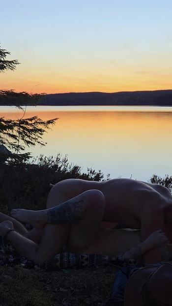 Outdoor Sex by the Water - Rosyskye