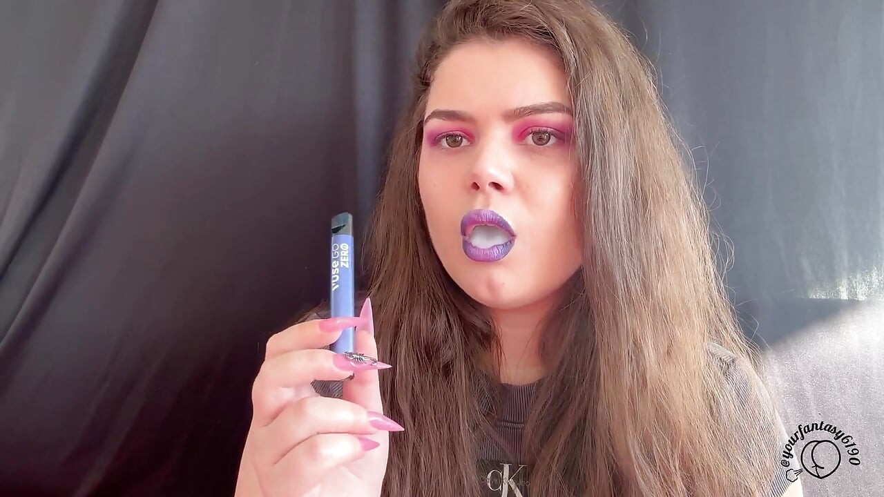 Smokey Seductress: Purple Passion Pink Cigars