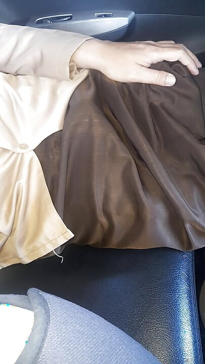 Crossdressing Masturbating Wearing Woman Shiny School Uniform Seragam Pramuka