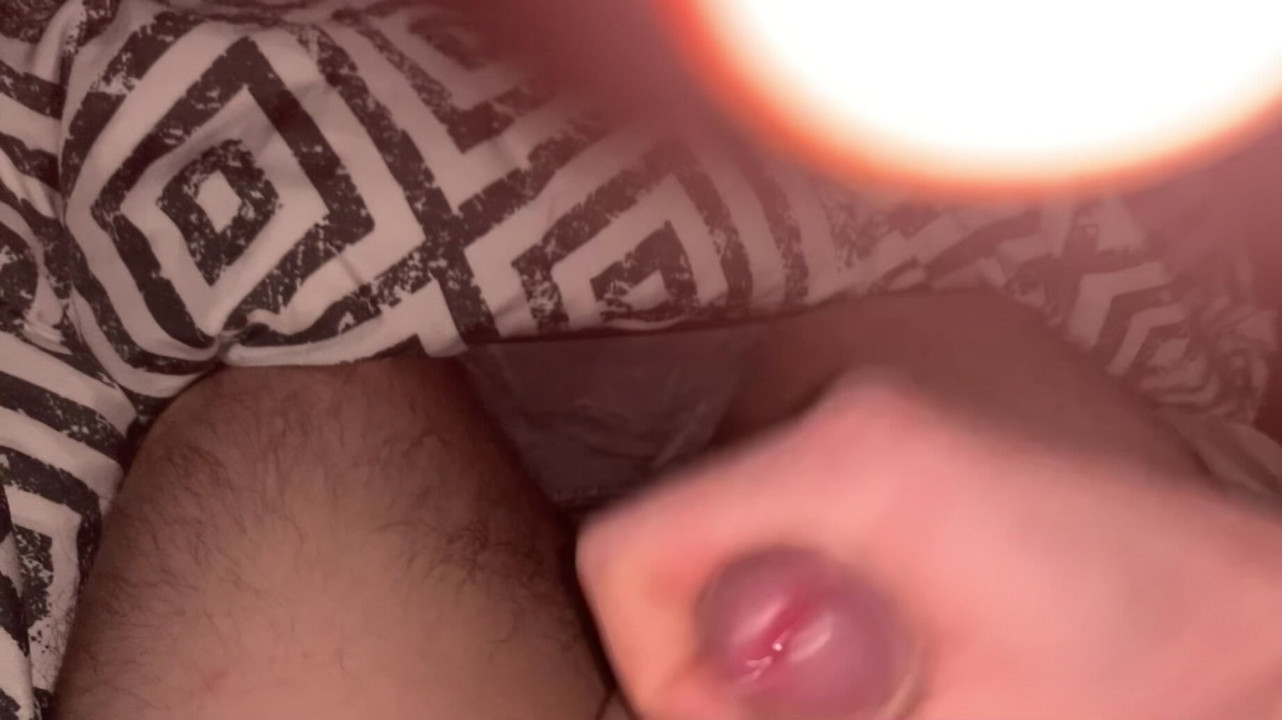 Masturbation with a finale