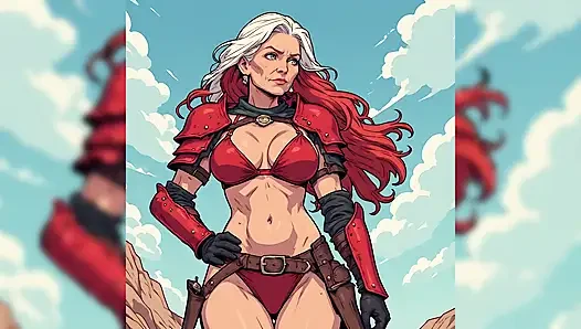 Anime Style Sexy Warrior MILFs