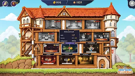 EP4: Lumin тверкает и трахает ее тугую киску - симулятор секс-гильдии