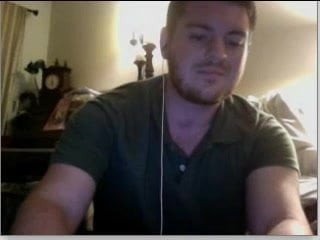 Straight guys feet on webcam #448