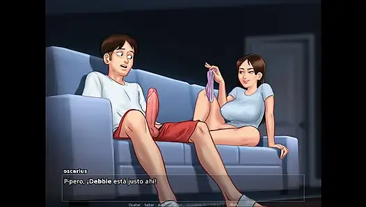 Секс повсюду в доме с моей красивой спутницей Jenny - SummerTime Saga