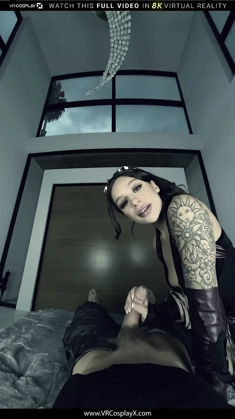 Vrcosplayx宝贝April Olsen作为吸盘打金发女郎想要带你很深 第1部分