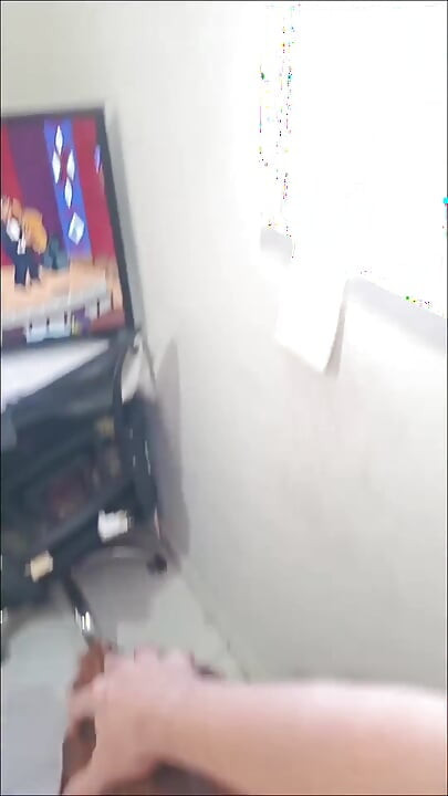 Cum on the Face of the Married Redhead Before Her Husband Arrives