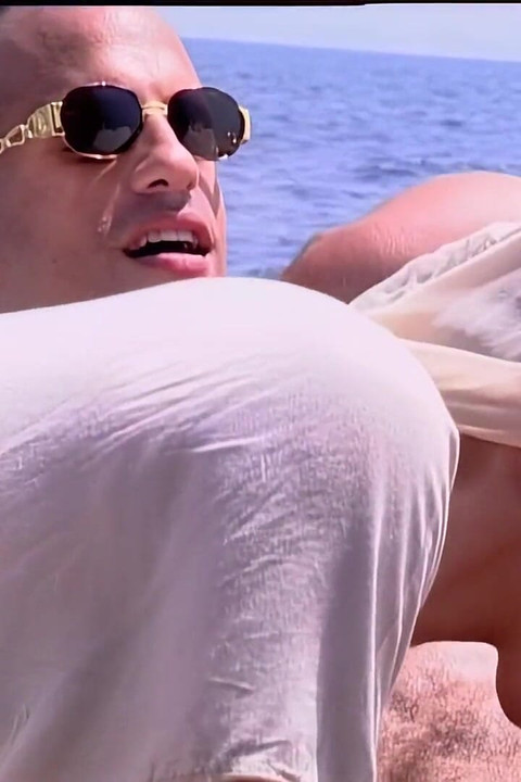 Young Brunette Takes Big Cock of the Sheikh on the Boat