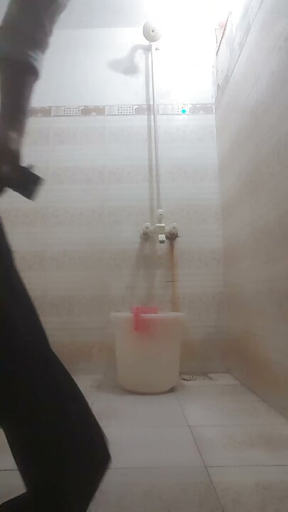 Bathroom  young boy big cock.