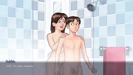 Секс Debbie во всех позах (Летняя сага)