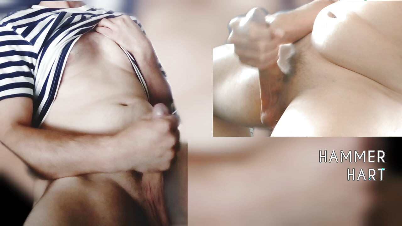 Nice Cock Wanking From Two Perspecitives With Hot Cumshot
