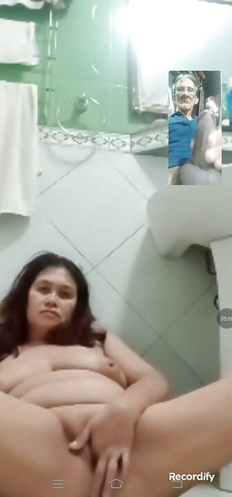 Videochamada de sexo com a bunda da minha esposa assy neste dia 8 de setembro