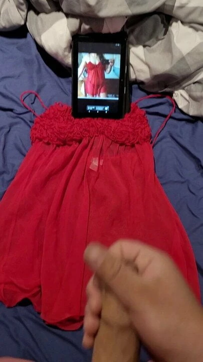 Jerking off with friends lingerie 5