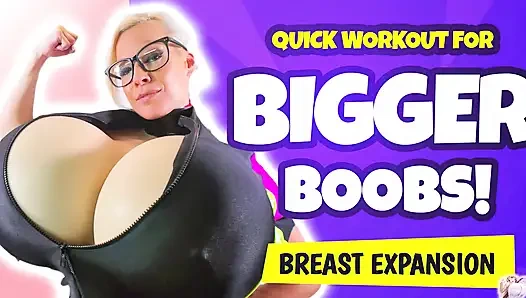 Quick Workout for Bigger Boobs!