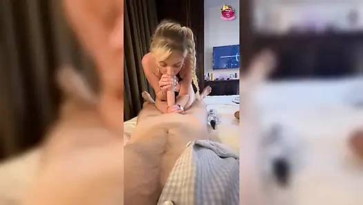 1 saatten fazla yarak tokatlıyor ve inkar ediyor