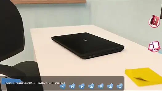 Helping the hotties #3 - Johannes took a sneak peak to see what the girl in the cabin is up to.