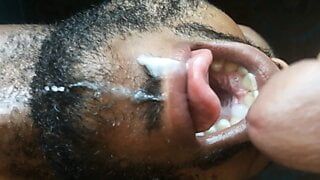19 minutes of black twink sucking and deepthroating