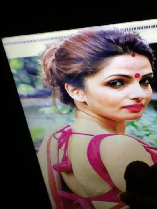 Bengali actress Tanushree sexy blouse cum