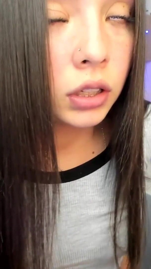 Beautiful Colombian teen is an aspiring porn star, she gets very horny behaving like a nympho whore for many men at the same tim | Clip 1