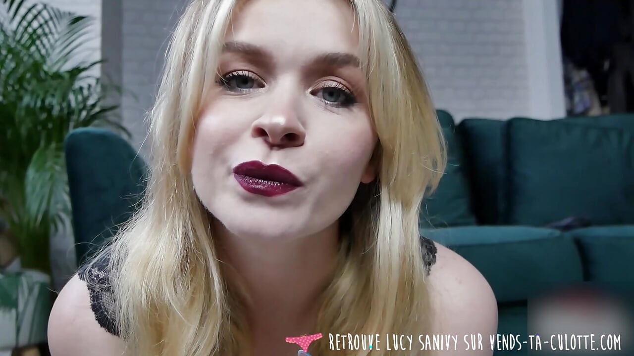 Vends-ta-culotte - Oszałamiająca francuska blondynka dominatrix warunkuje cię, aby być dobrym uległym niewolnikiem