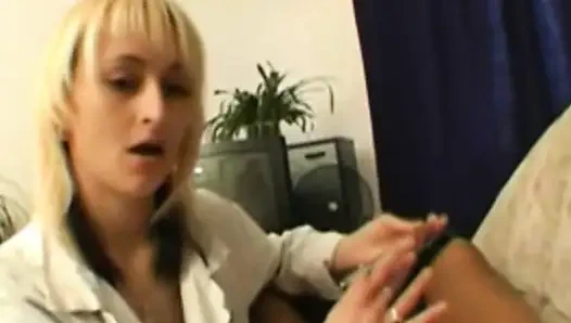 Amsterdam Blonde's Wild Afternoon