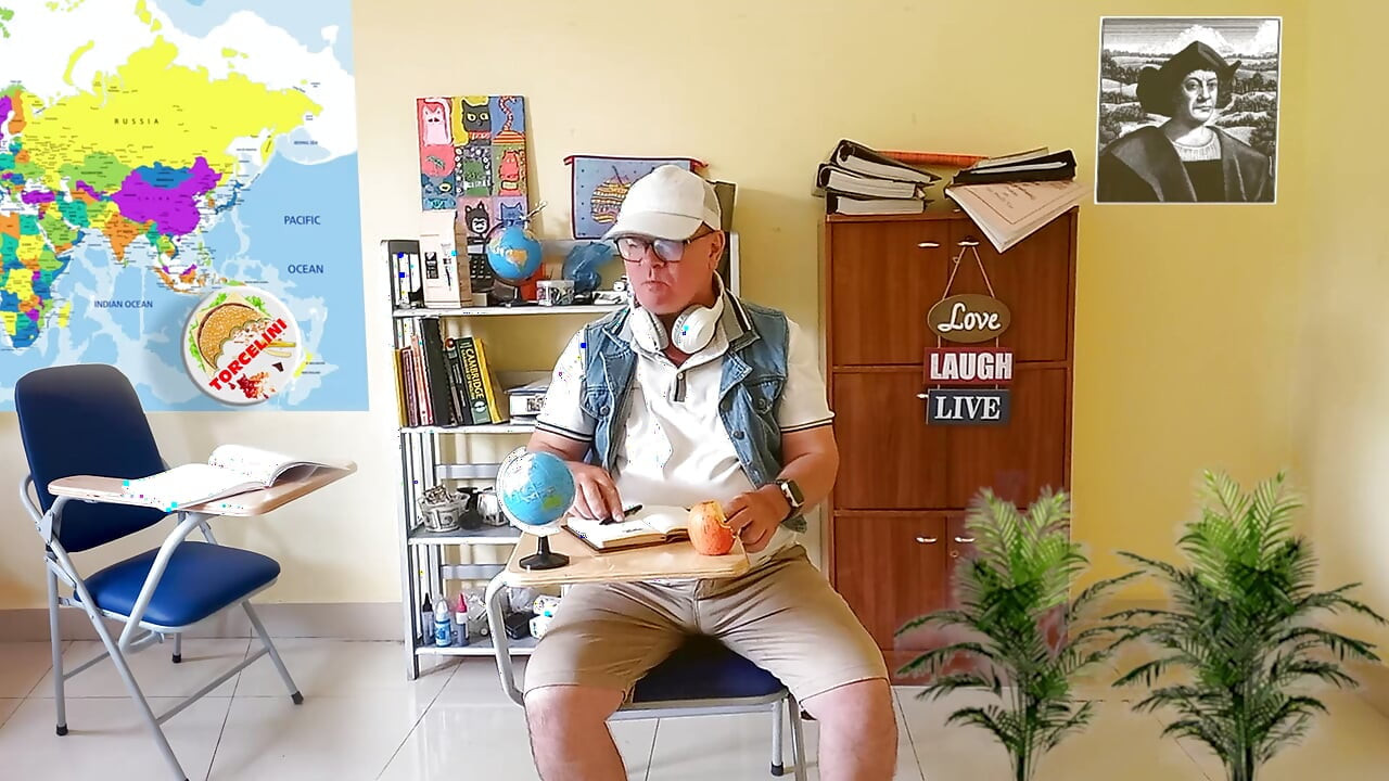TORCELINI. School. Geography lesson 2. Continents. FULL VIDEO