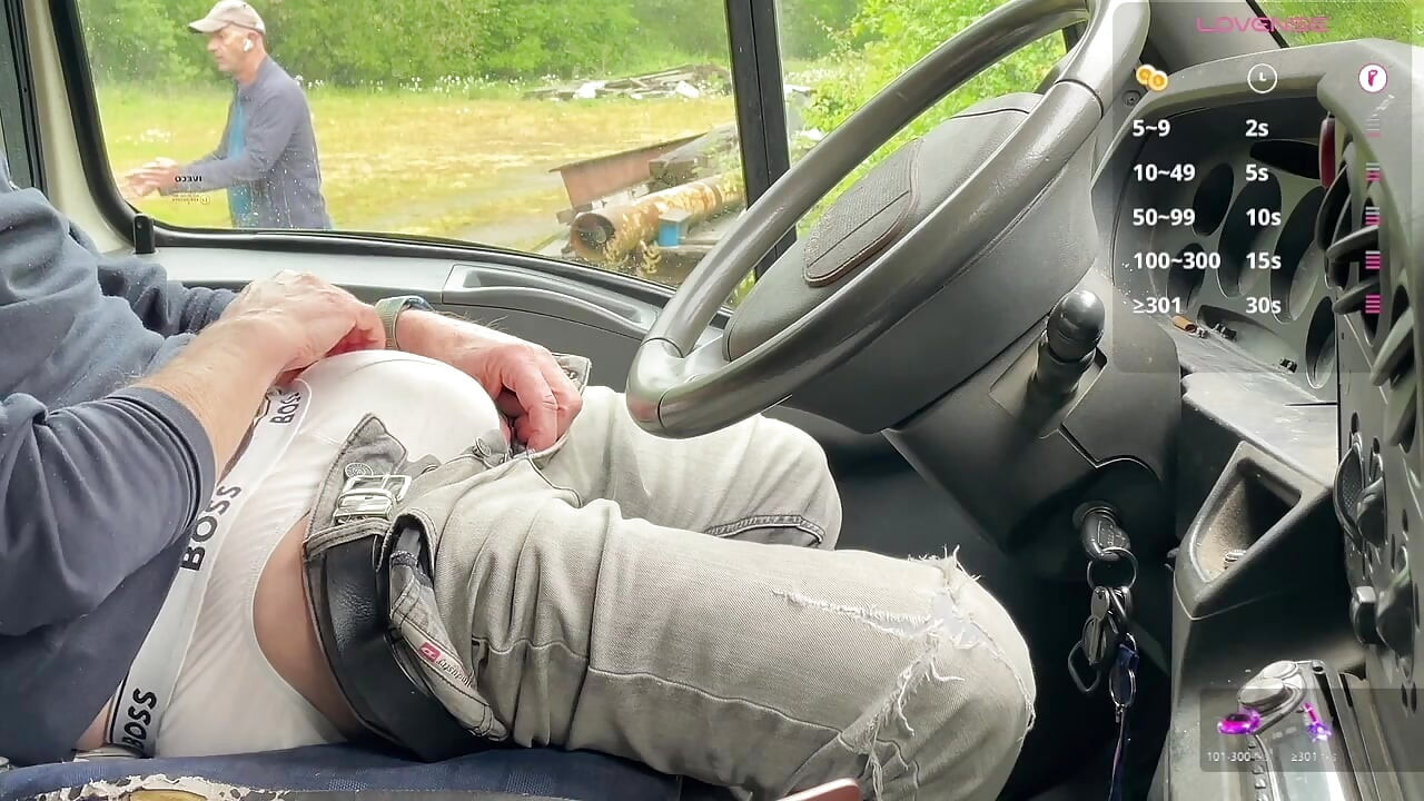 Two Guys Truck Session Gets Intense