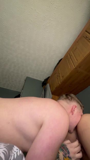 Dirty British Housewife Having Her Ass Licked By Hubby